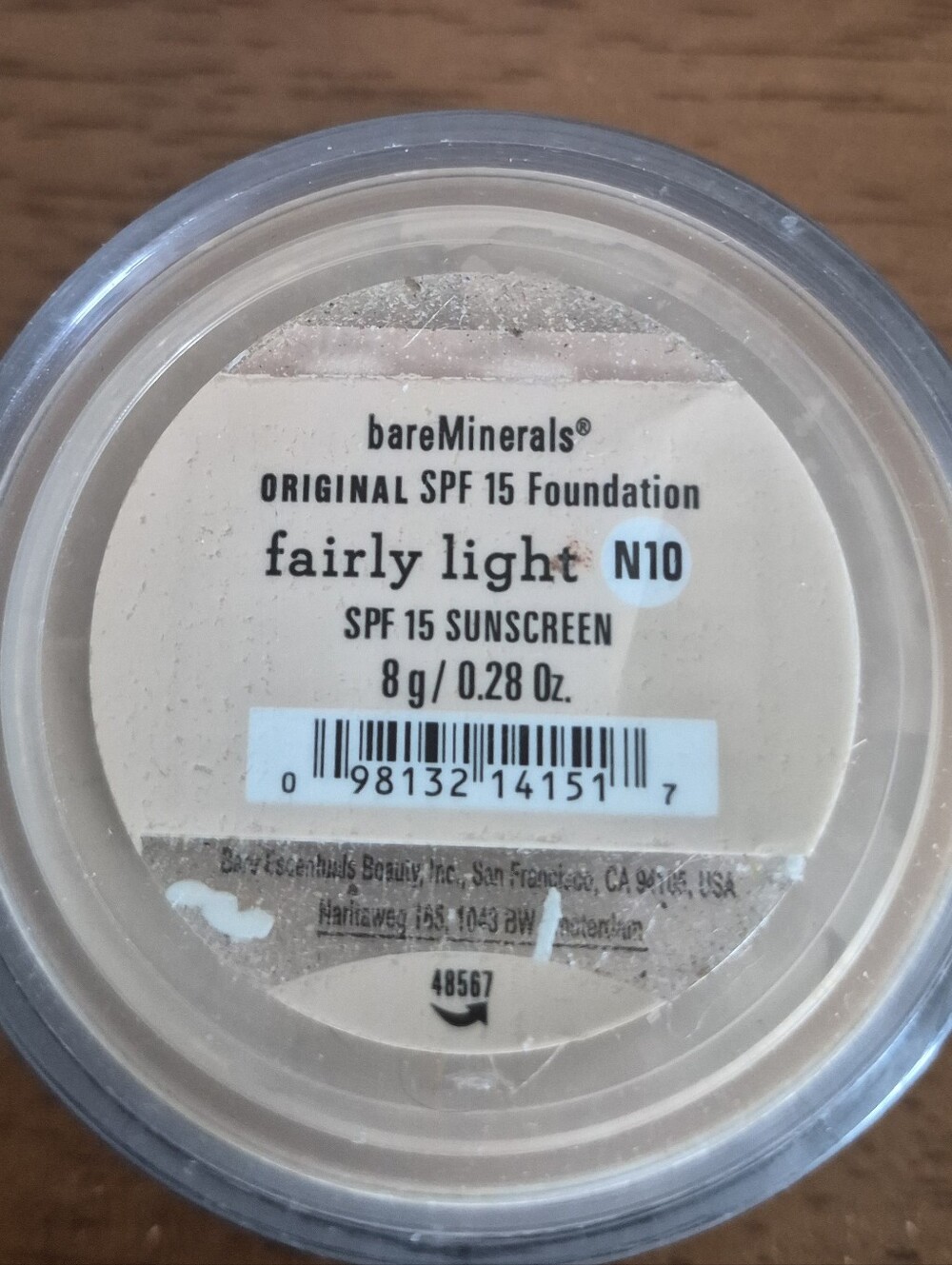 bareMinerals Original Loose Powder Compact - Black - Picture 2 of 4